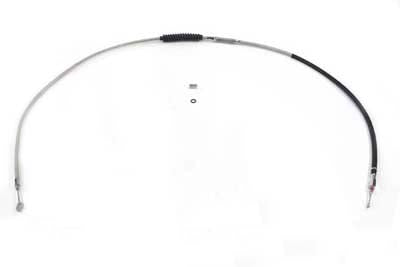 HARLEY 68.81 Zoll geflochtenes Kupplungszug aus Edelstahl passend für 2007-2017 FXDWG,