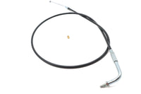 HARLEY schwarzer Gaszug mit 90°-Winkelstück, passend für FL ab 1981, FX ab 1981, XL 1981-1996,