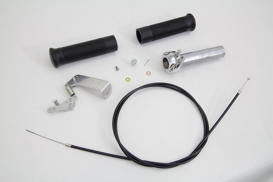 HARLEY Linkert Gasgriff-Kit Passend für 1936-1952 EL, 1941-1965 FL,