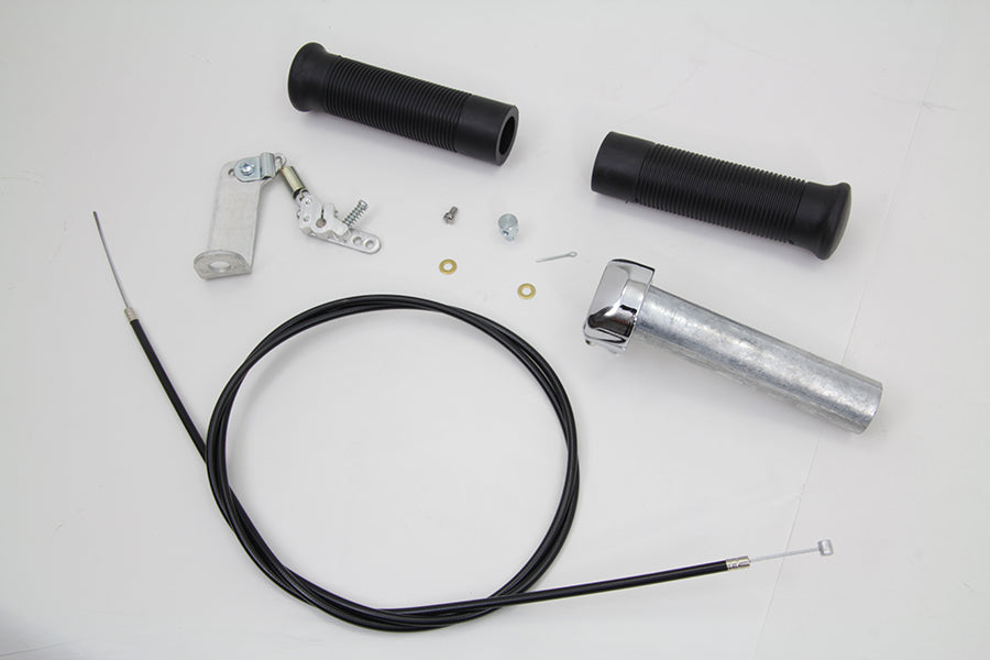 HARLEY Linkert Gasgriff-Kit Passend für 1936-1952 EL, 1941-1965 FL,