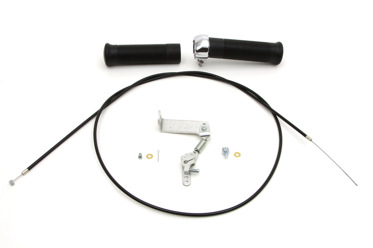 HARLEY Flanders Gasgriff-Kit passend für 1948–1965 FL,