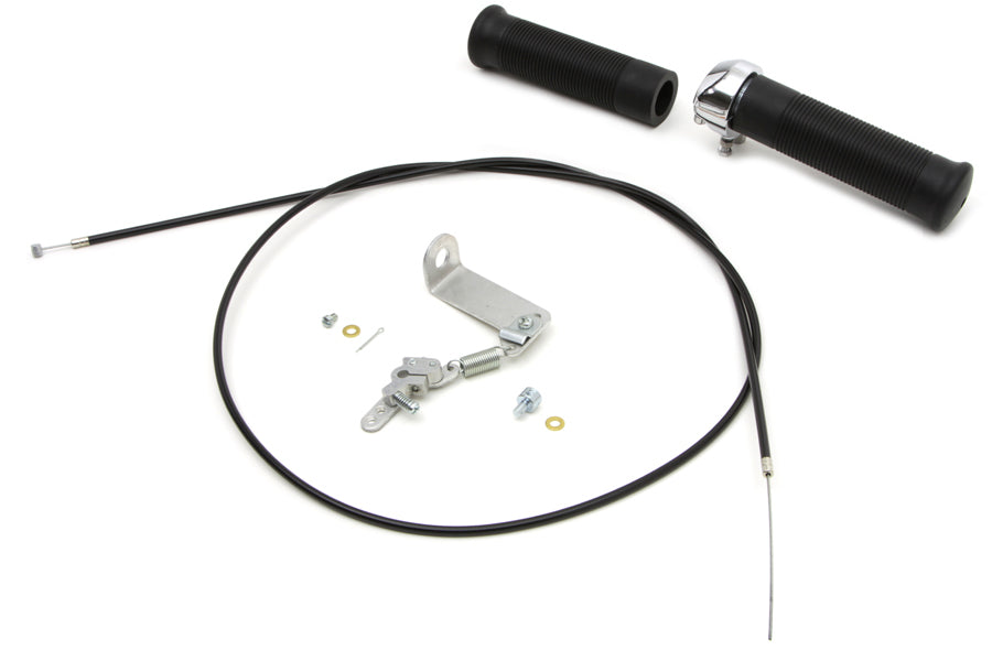 HARLEY Flanders Gasgriff-Kit passend für 1948–1965 FL,