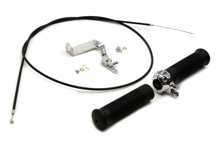 HARLEY Flanders Gasgriff-Kit passend für 1948–1965 FL,