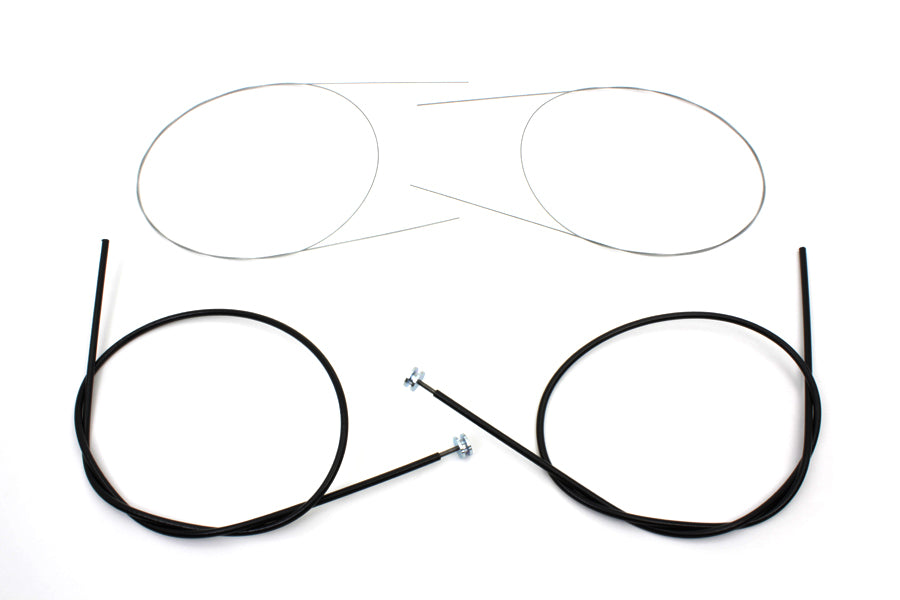 HARLEY Vinyl-Außenzugsatz passend für 1949-1953 FL,