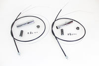 HARLEY Bowdenzug-Kit für Gas- und Zündungssteuerung Passend für 1937-1948 UL, 1936-1948 EL, 1936-1948 FL,