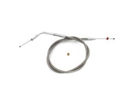 HARLEY 35.75 Zoll Edelstahl-Gaszug passend für 1986-1987 XL,