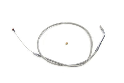 HARLEY 36 Zoll Edelstahl-Leerlaufseil passend für 1996–2006 XL,