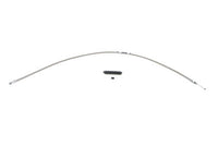 HARLEY 65 Zoll geflochtenes Kupplungsseil aus Edelstahl passend für 1986–2003 XL, 1200