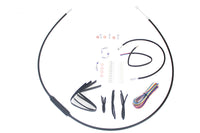 HARLEY 15-17 Zoll Lenker-Kabel- und Bremsleitungs-Kit passend für 2008-2013 FLHX, mit ABS 2008-2013 FL