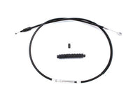 HARLEY 63 Zoll schwarzes Kupplungsseil passend für 1987–2006 FLT, 1987–2006 FLST, 1987–2006 FXST, 1987–200