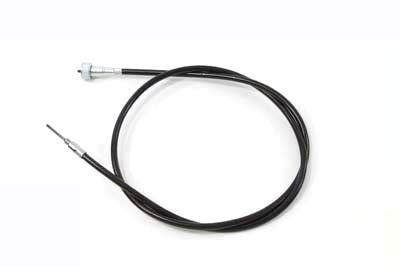 HARLEY 46,5 Zoll schwarzes Tachokabel, passend für 1984-1986 FXRT, 1986-1986 FXRD, 1987-1992 FXRT,