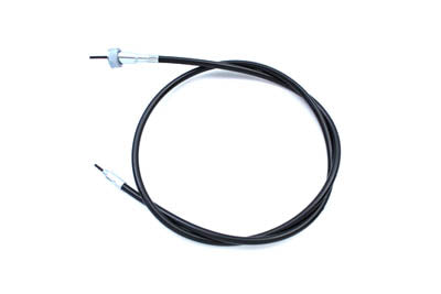 HARLEY 43 Zoll schwarzes Tachokabel passend für 1973-1973 XL, 1987-1992 FXRS SP CON, 1987-1992 FXRS