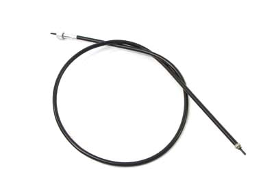 HARLEY 38,5 Zoll schwarzer Tachometerzug Passend für 1987-1988 FLHTC, 1987-1987 FLHT, 1984-1992 FXST,