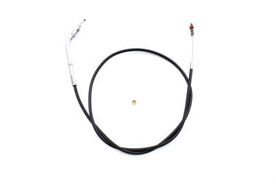 HARLEY Schwarzer Leerlaufzug mit 43,625 Zoll Hülle Passend für 1981-1984 FX, 1981-1984 FL, 1984-1989 FXST,