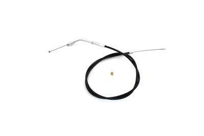 HARLEY 38 inch Black Idle Cable Fits 0-  Custom, application for Super B or Bendix carburetor
