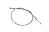 HARLEY 36 Zoll geflochtenes Tachokabel aus Edelstahl passend für 1984–1987 FXR,