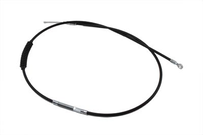 HARLEY 74.69 Zoll schwarzes Kupplungskabel passend für 1987-2006 FLT,   1987-2006 FXST,   1987-2006 FLST,   1987-