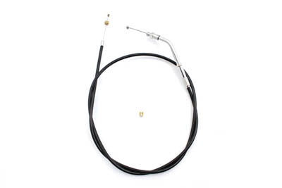 HARLEY 38 inch Black Throttle Cable Fits 0-  Custom, application for Super E and G carburetor