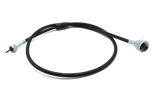 HARLEY 46 Zoll schwarzes Tachometerkabel passt für 1957-1970 XL, 1952-1956 K,