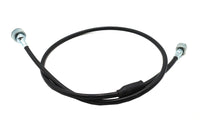 HARLEY 46 Zoll schwarzes Tachometerkabel passt für 1957-1970 XL, 1952-1956 K,