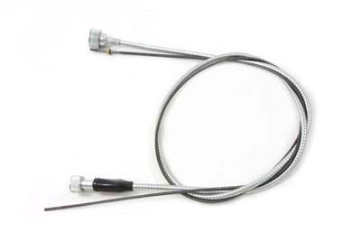 HARLEY 46 Zoll Zink Tacho-Kabel Passend für 1957-1970 XL,