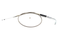 HARLEY Ultima Braided Stainless Steel Throttle Cable 38 inch Fits FLHT 1995-1995,   FLHTC 1990-1995,