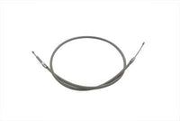 HARLEY 63.69 Zoll geflochtener Edelstahl-Kupplungszug passend für 1987-1994 FXR, 1987-1992 FXRS, 1989-