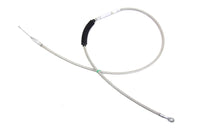 HARLEY 60.63 Zoll geflochtenes Edelstahl-Kupplungszug passend für 1987-1994 FXR,
