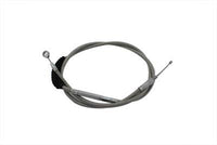 HARLEY 57,63 Zoll geflochtenes Edelstahl-Kupplungszug passend für 1987-1993 FXRS,
