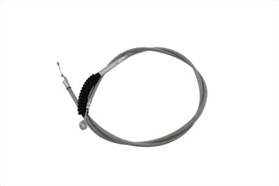 HARLEY 74.69 Zoll geflochtenes Edelstahl-Kupplungszug passend für 1995-1999 FXD, 1993-2000 FXDL, 1994-