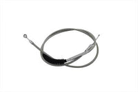 HARLEY 76.69 Zoll geflochtenes Edelstahl-Kupplungszug passend für 1995-1999 FXD, 1993-2000 FXDL, 1994-