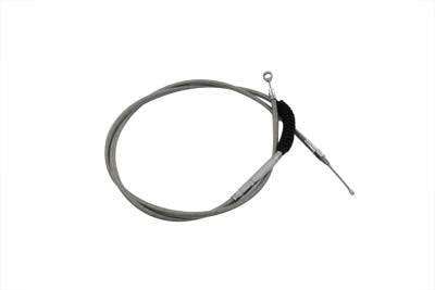 HARLEY 78.69 Zoll geflochtenes Edelstahl-Kupplungszug passend für 1995-1999 FXD,   1993-2000 FXDL,   1994-