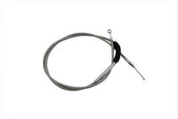 HARLEY 78.69 Zoll geflochtenes Edelstahl-Kupplungszug passend für 1995-1999 FXD,   1993-2000 FXDL,   1994-