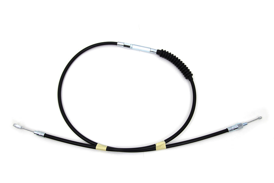 HARLEY 62,69 Zoll schwarzes Vinyl-Kupplungsseil passend für 1987–1999 FXST, 1987–1999 FLST, 1987–1999 FLT,