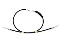 HARLEY 62,69 Zoll schwarzes Vinyl-Kupplungsseil passend für 1987–1999 FXST, 1987–1999 FLST, 1987–1999 FLT,