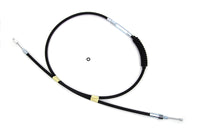 HARLEY 62,69 Zoll schwarzes Vinyl-Kupplungsseil passend für 1987–1999 FXST, 1987–1999 FLST, 1987–1999 FLT,