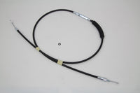 HARLEY 66.69 Zoll schwarzer Vinyl-Kupplungszug passend für 1987-1999 FXST, 1987-1999 FLST, 1987-1999 FLT,