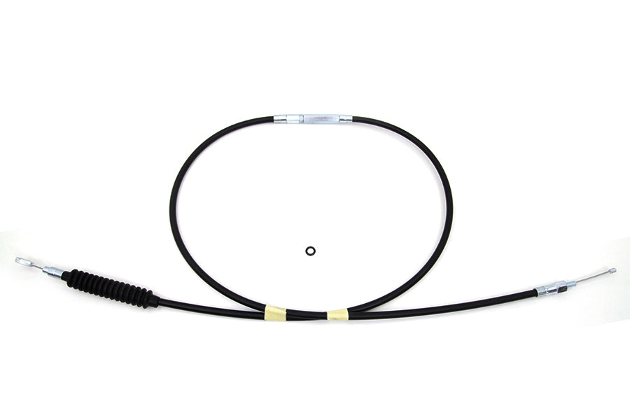 HARLEY 68.69 Zoll Schwarz Vinyl Kupplungszug Passend für 1987-1999 FXST, 1987-1999 FLST, 1987-1999 FLT,