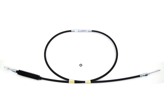HARLEY 68.69 Zoll Schwarz Vinyl Kupplungszug Passend für 1987-1999 FXST, 1987-1999 FLST, 1987-1999 FLT,