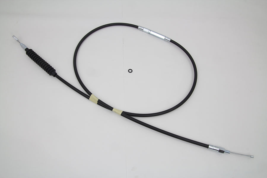 HARLEY 68.69 Zoll Schwarz Vinyl Kupplungszug Passend für 1987-1999 FXST, 1987-1999 FLST, 1987-1999 FLT,