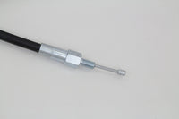 HARLEY 72,69 Zoll schwarzes Vinyl-Kupplungszug passend für 1987-1999 FXST, 1987-1999 FLST, 1987-1999 FLT,