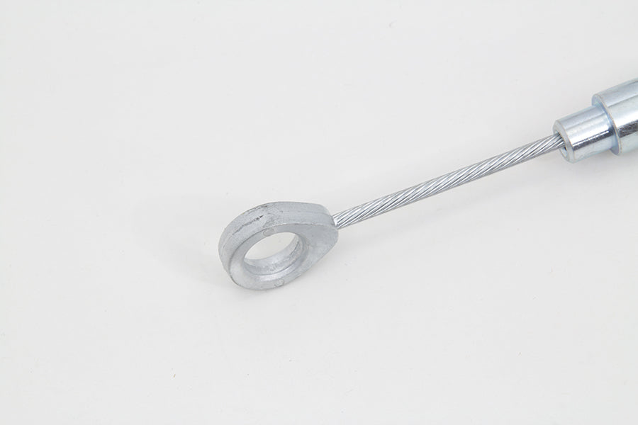 HARLEY 72,69 Zoll schwarzes Vinyl-Kupplungszug passend für 1987-1999 FXST, 1987-1999 FLST, 1987-1999 FLT,