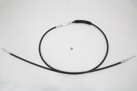 HARLEY 72,69 Zoll schwarzes Vinyl-Kupplungszug passend für 1987-1999 FXST, 1987-1999 FLST, 1987-1999 FLT,