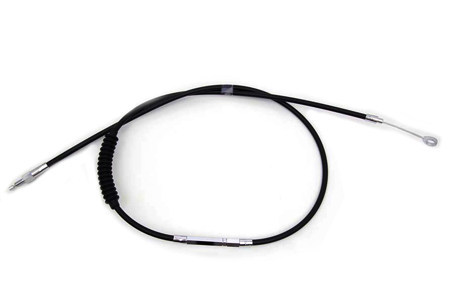 HARLEY 64.69 Zoll schwarzes Vinyl-Kupplungszug passend für 2000-2005 FXST, 2000-2005 FLST, 2000-2005 FLT,