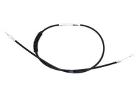 HARLEY 64.69 Zoll schwarzes Vinyl-Kupplungszug passend für 2000-2005 FXST, 2000-2005 FLST, 2000-2005 FLT,