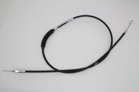 HARLEY 64.69 Zoll schwarzes Vinyl-Kupplungszug passend für 2000-2005 FXST, 2000-2005 FLST, 2000-2005 FLT,