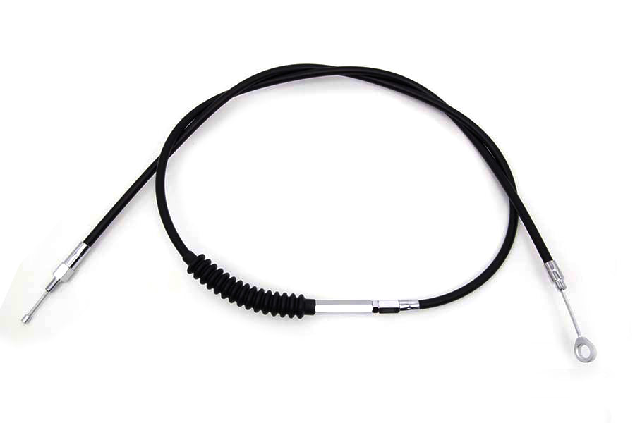 HARLEY 68.69 Zoll schwarzes Vinyl-Kupplungszug passend für 1995-1999 FXD, 1993-2005 FXDL, 1993-2005 FXDWG,