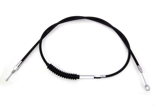 HARLEY 68.69 Zoll schwarzes Vinyl-Kupplungszug passend für 1995-1999 FXD, 1993-2005 FXDL, 1993-2005 FXDWG,