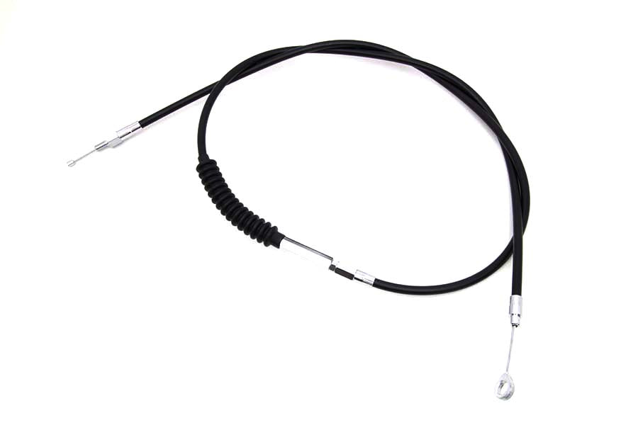 HARLEY 68.69 Zoll schwarzes Vinyl-Kupplungszug passend für 1995-1999 FXD, 1993-2005 FXDL, 1993-2005 FXDWG,
