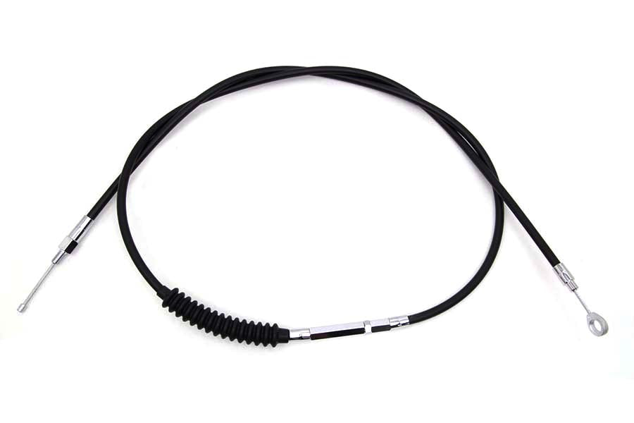 HARLEY 72,69 Zoll schwarzes Vinyl-Kupplungsseil passend für 1995-1999 FXD, 1993-2005 FXDL, 1996-2005 FXDWG,